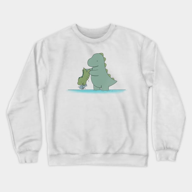 Rory Fish Crewneck Sweatshirt by Liz Climo